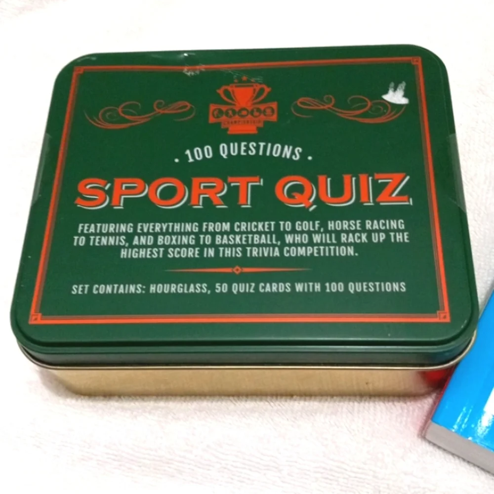 Sports Quiz Game & Weird & Wacky Facts book